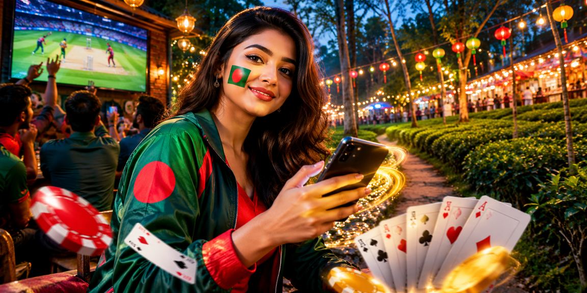 Cricket Betting Bonus on Mobile from Rangpur's Tea Gardens